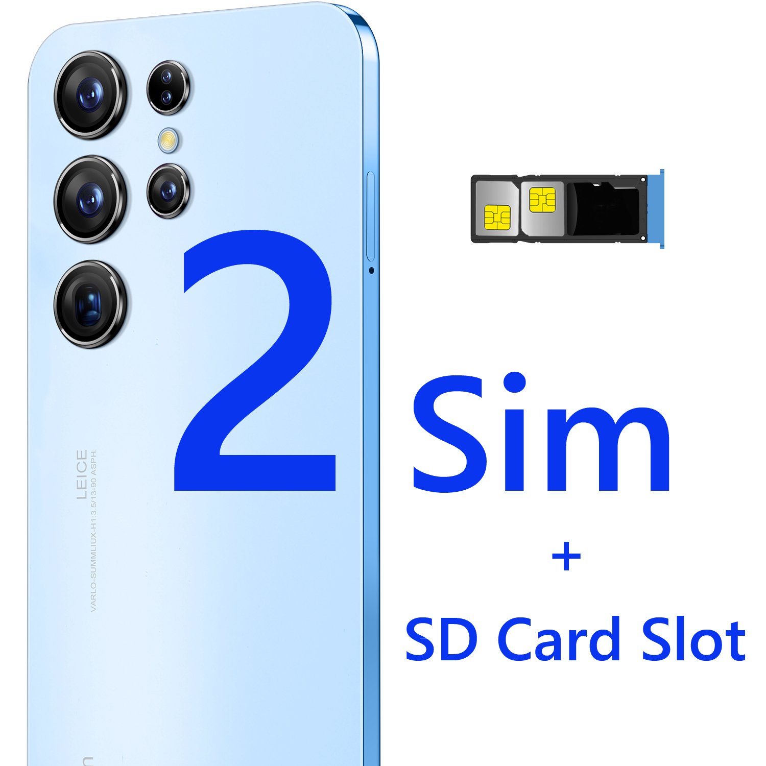 128GB Smartphone Android Cell phone mobile 3G 4G GSM WiFi FCC 6.6 inch in-Cell Screen Wholesale Unlocked Smart Mobile phones